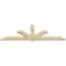 Ekena Millwork Kennewick Rough Sawn Timber Gable Bracket, Douglas Fir, 96"W x 32"H x 2"D x 6"F, 8/12 Pitch GBW096X32X0206KEN00RDF - alternate 3